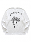Yaakölevich x Bourgeoise FLOWERHEAD Long Sleeve Tee
